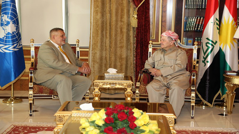 Başkan Barzani BM Temsilcisi ile görüştü: Referandum kararı uygulanacak